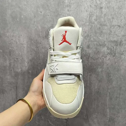 Travis Scott x Jumpman Jack White Cream Shoes Sneakers - nk0003886 - Image 13