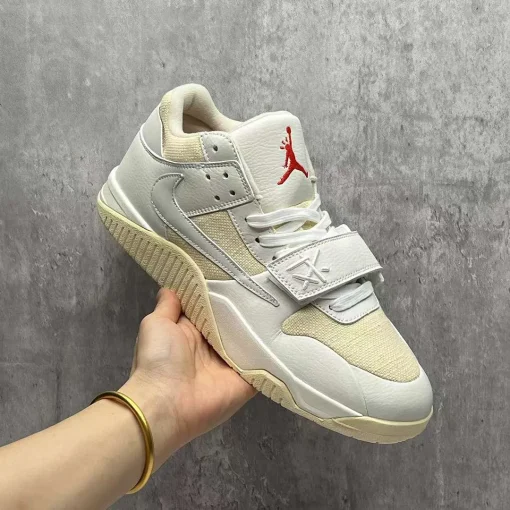 Travis Scott x Jumpman Jack White Cream Shoes Sneakers - nk0003886 - Image 10