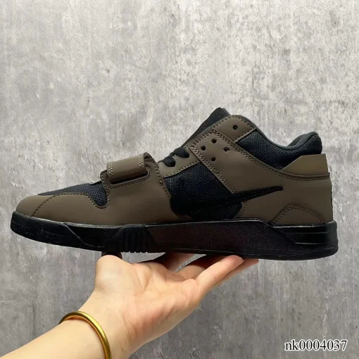 Travis Scott x Jumpman Jack Dark Mocha Shoes Sneakers - nk0004037 - Image 4