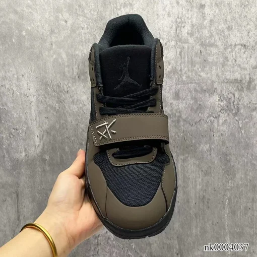 Travis Scott x Jumpman Jack Dark Mocha Shoes Sneakers - nk0004037 - Image 6
