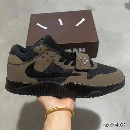 Travis Scott x Jumpman Jack Dark Mocha Shoes Sneakers - nk0004037 - Image 10