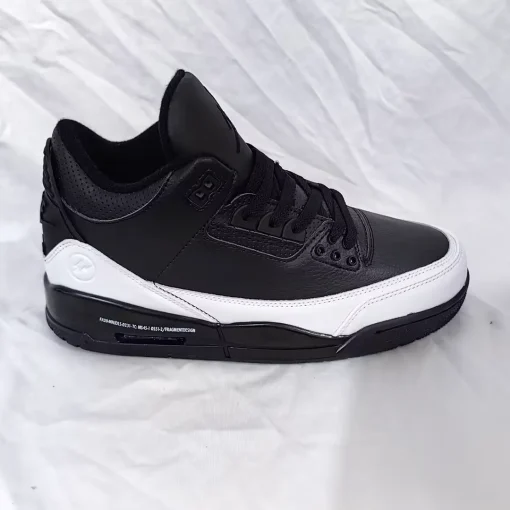 Fragment x AJ 3 Black White Sample Shoes Sneakers – nk0004446 - Image 7