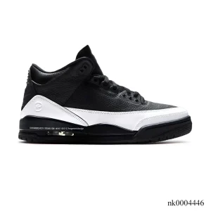Fragment x AJ 3 Black White Sample Shoes Sneakers – nk0004446