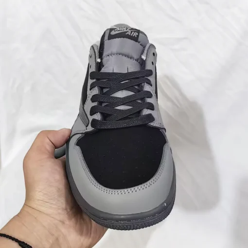 Travis Scott x AJ 1 Low Black Grey Shoes Sneaker - nk0004451 - Image 5