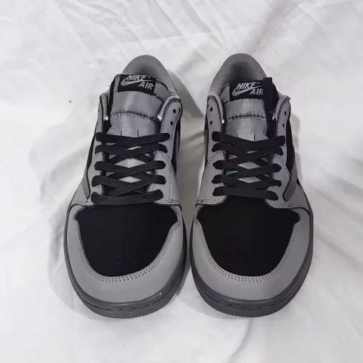 Travis Scott x AJ 1 Low Black Grey Shoes Sneaker - nk0004451 - Image 8