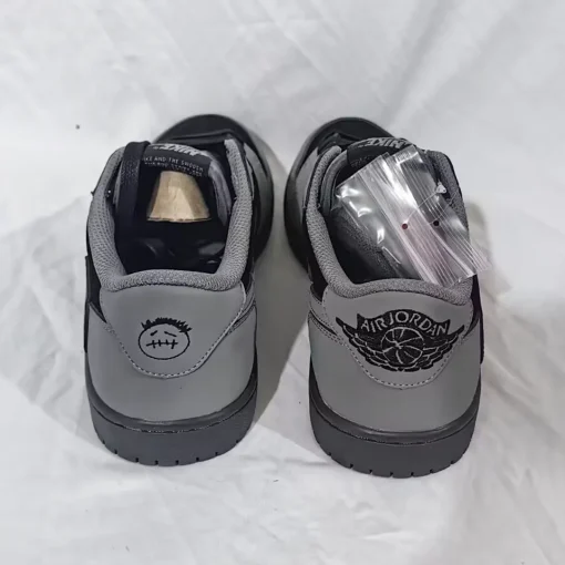 Travis Scott x AJ 1 Low Black Grey Shoes Sneaker - nk0004451 - Image 9