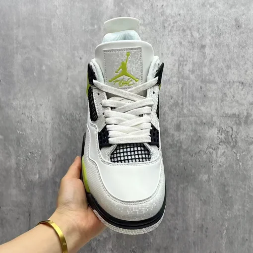 AJ 4 Light Lemon Twist Shoes Sneakers - nk0004468 - Image 9