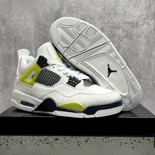 AJ 4 Light Lemon Twist Shoes Sneakers - nk0004468 - Image 11