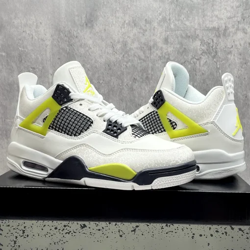AJ 4 Light Lemon Twist Shoes Sneakers - nk0004468 - Image 12