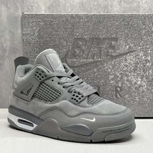 Nigel Sylvester x AJ 4 Wolf Grey Shoes Sneakers - nk0004480 - Image 4