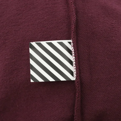 OW Diagonal Tape Arrows Hoodie in Purple - 348 - owf0000348 - Image 6
