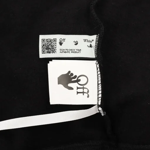 OW Stencil Arrow Hoodie in Black - 351 - owf0000351 - Image 6