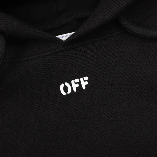 OW Stencil Arrow Hoodie in Black - 351 - owf0000351 - Image 4