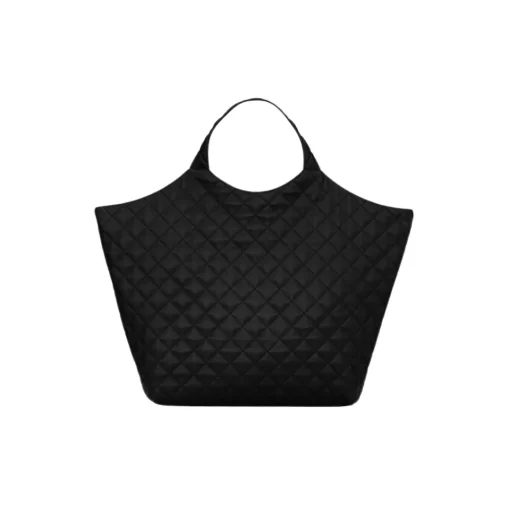 YSL Black Icare Maxi - 1 - ysl000001