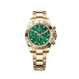 RL Cosmograph Daytona 116508 Yellow Gold Green Dial - RL0006