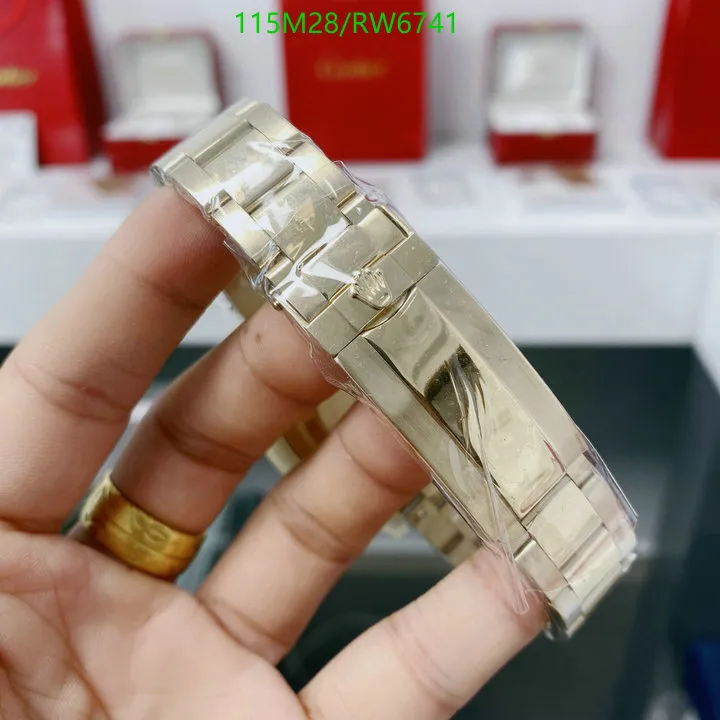 RL Cosmograph Daytona 116508 Yellow Gold Green Dial - RL0006 - Image 5