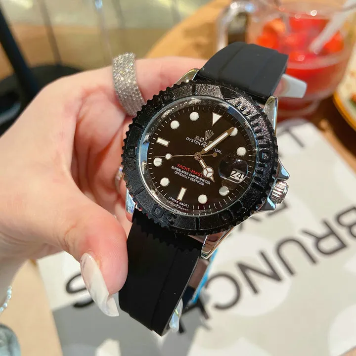 RL Yacht-Master 42 226659 Full Black Rubber Custom - RL0011 - Image 5