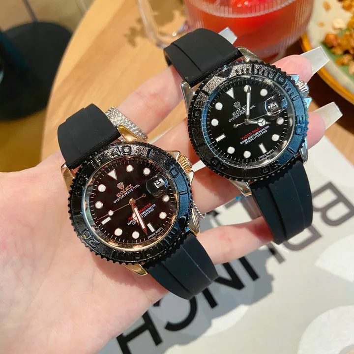 RL Yacht-Master 42 226659 Full Black Rubber Custom - RL0011 - Image 7