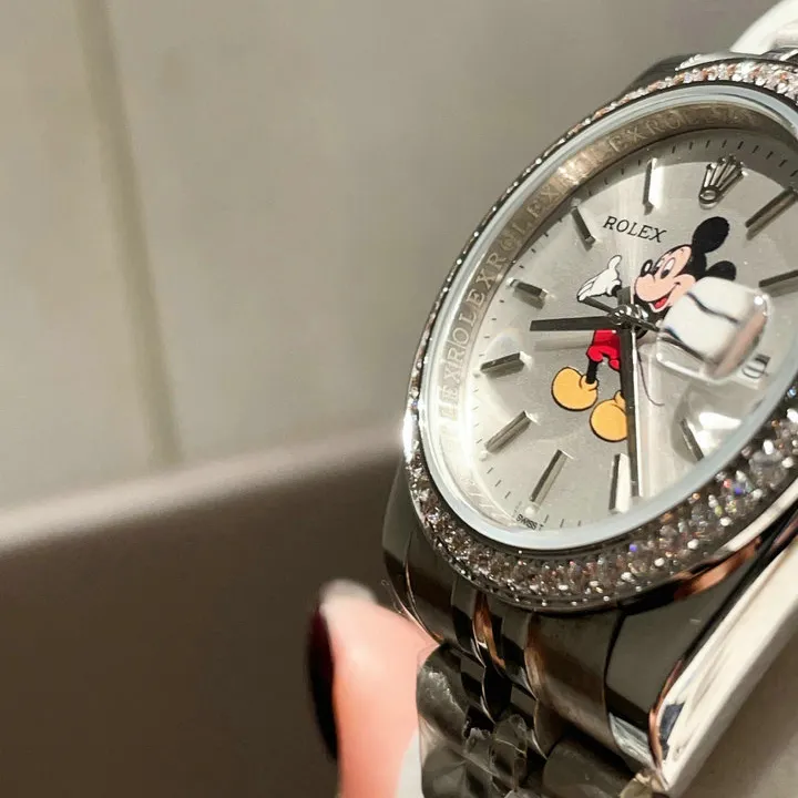 RL Datejust 31 278384RBR Mickey Mouse Steel Custom - RL0017 - Image 5