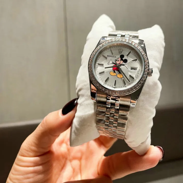 RL Datejust 31 278384RBR Mickey Mouse Steel Custom - RL0017 - Image 6