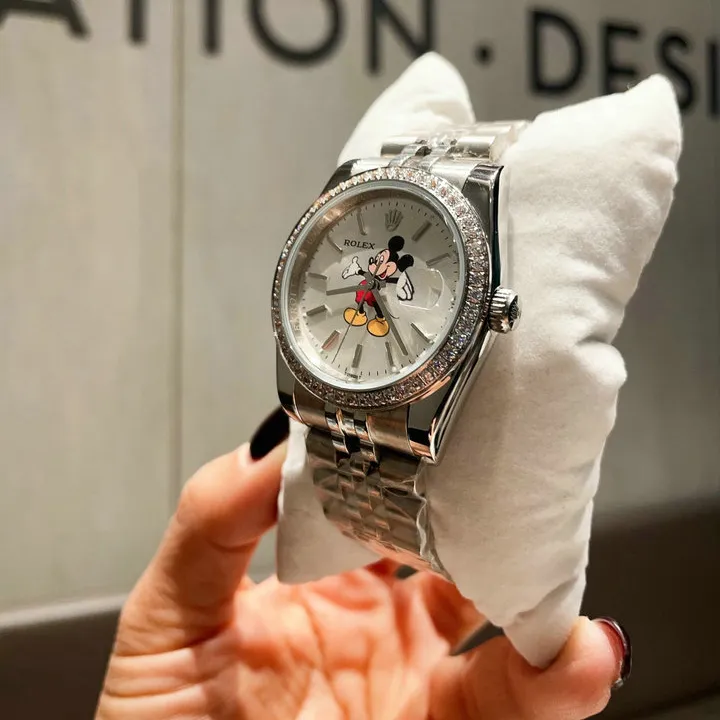 RL Datejust 31 278384RBR Mickey Mouse Steel Custom - RL0017 - Image 2