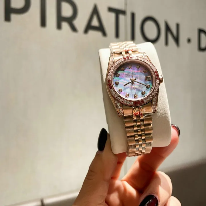 RL Datejust 31 278285RBR Everose Gold Deep Red Diamond Custom - RL0019 - Image 3