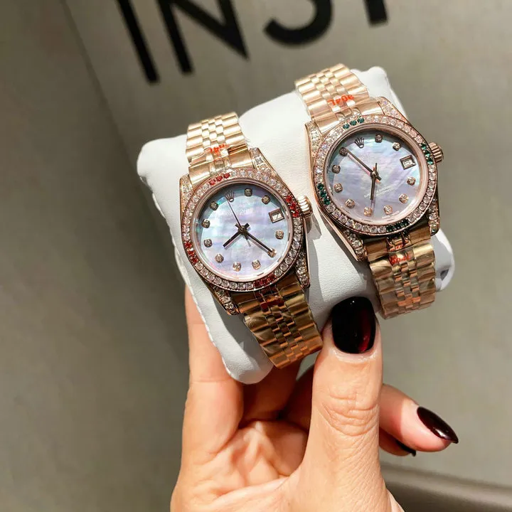 RL Datejust 31 278285RBR Everose Gold Deep Red Diamond Custom - RL0019 - Image 4