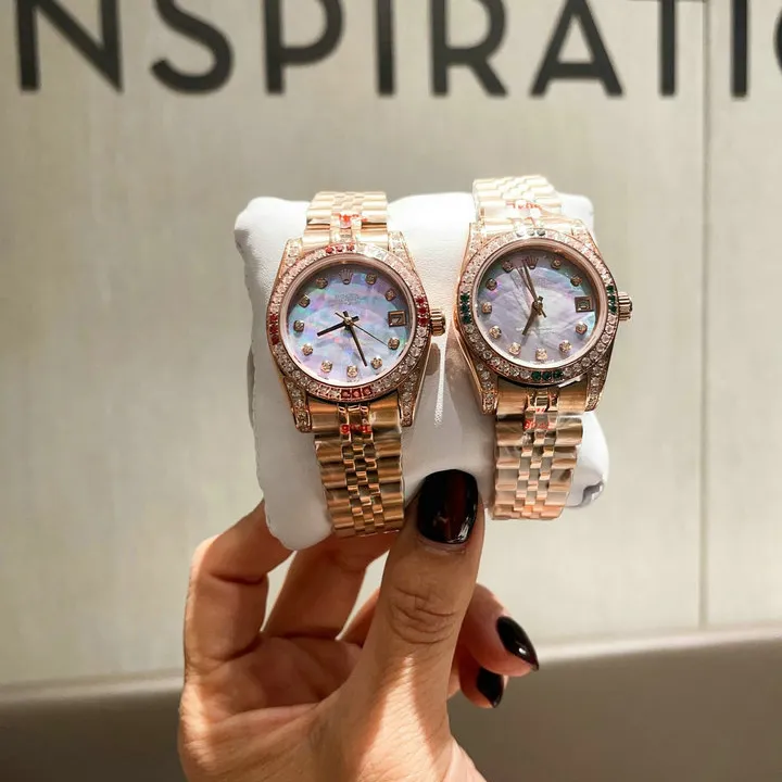 RL Datejust 31 278285RBR Everose Gold Deep Red Diamond Custom - RL0019 - Image 5