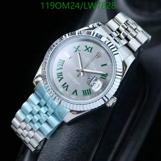 RL Datejust 41 126334 Oystersteel White Gold Green Roman Jubilee Bracelet - RL0038 - Image 2