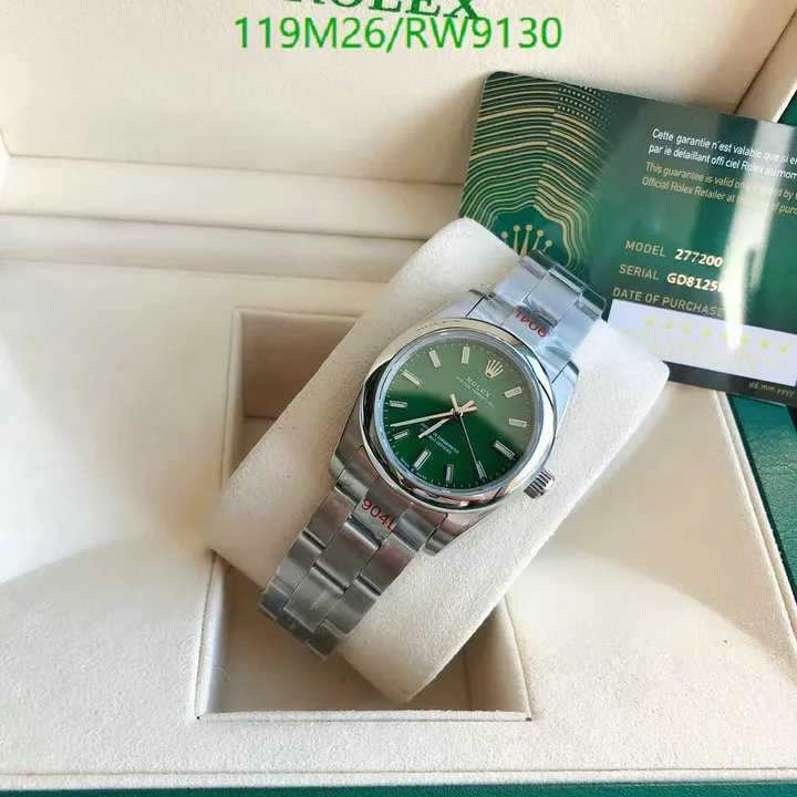 RL Oyster Perpetual 31 277200 Green Dial - RL0044 - Image 5