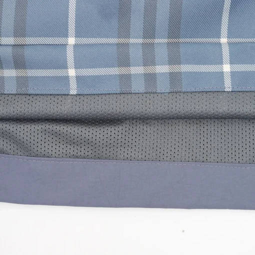 BUR Archive Check Panel Shorts in Blue - 375 - bbr0000375 - Image 5