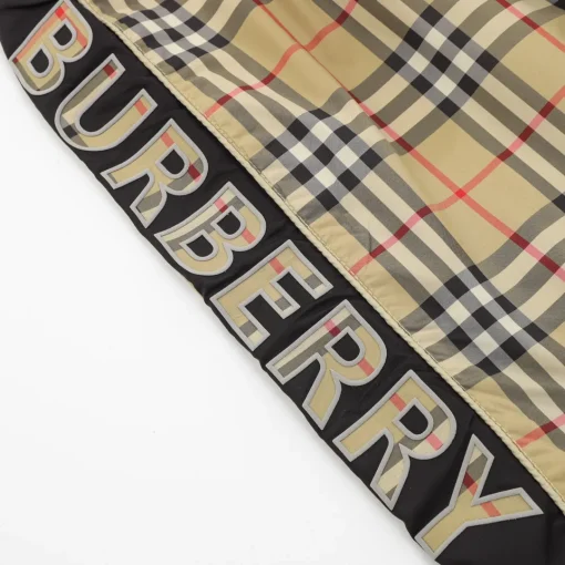 BUR Vintage Check Panel Black Shorts - 377 - bbr0000377 - Image 5