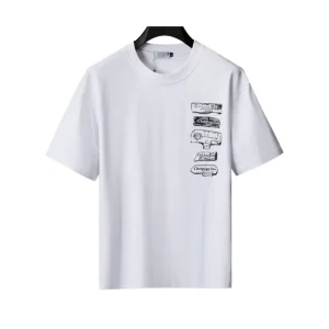 DO Archives Labels T-Shirt in White - d0000287
