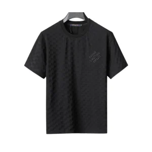 LOV Monogram T-Shirt in Black - lov0000769