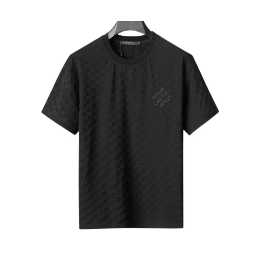LOV Monogram T-Shirt in Black - lov0000769