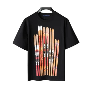 LOV Print Since 1954 T-Shirt in Black - lov0000771