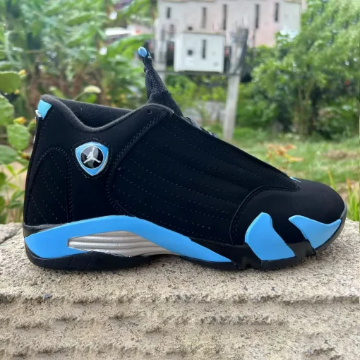 AJ 14 Black University Blue Shoes Sneakers – nk0004488 - Image 5