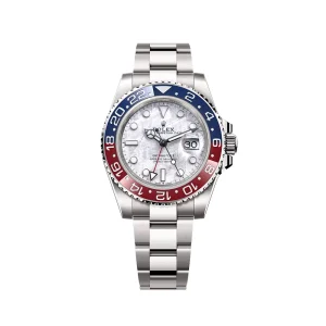 RL GMT-Master II 126719BLRO Pepsi White Gold Meteorite Custom - RL0015