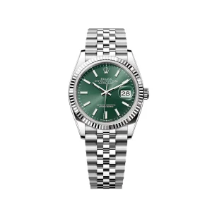 RL Datejust 36 126234 Mint Green White Gold Jubilee Bracelet - RL0026
