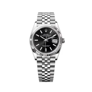 RL Datejust 36 126234 Black White Gold Jubilee Bracelet - RL0027