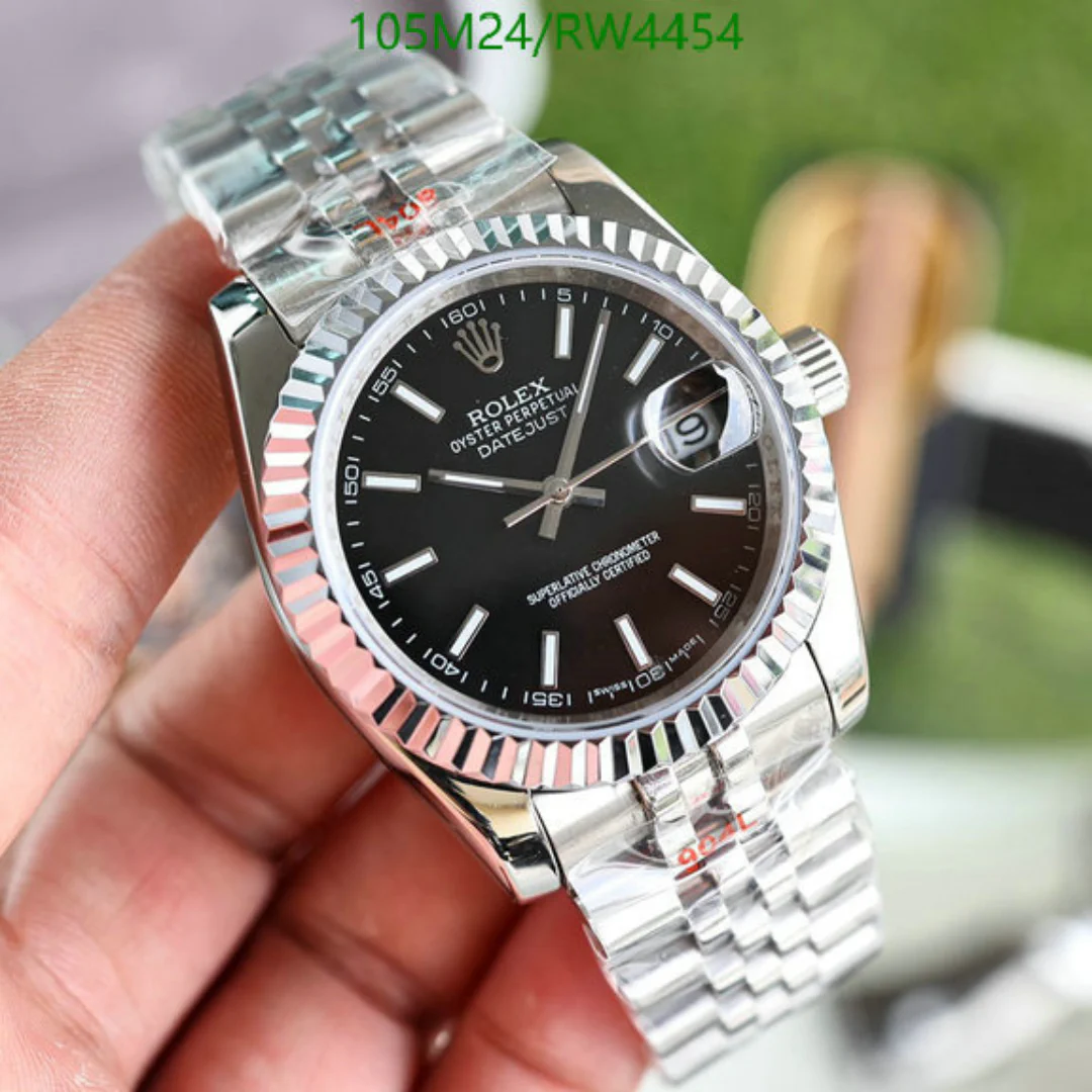 RL Datejust 36 126234 Black White Gold Jubilee Bracelet - RL0027 - Image 2