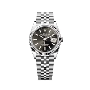 RL Datejust 36 126234 Steel Grey White Gold Jubilee Bracelet - RL0028