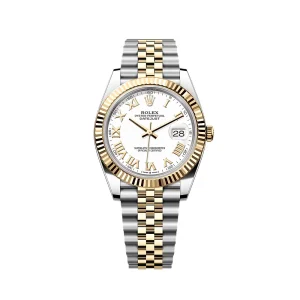 RL Datejust 41 126333 White Gold Jubilee Bracelet Custom - RL0033