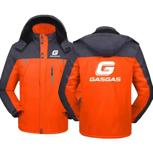 Motorcycles GasGas Logo Print Fashion Jacket
