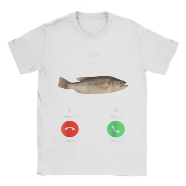 Phone Call Fish Awesome Tees Short Sleeve T Shirts Clothing