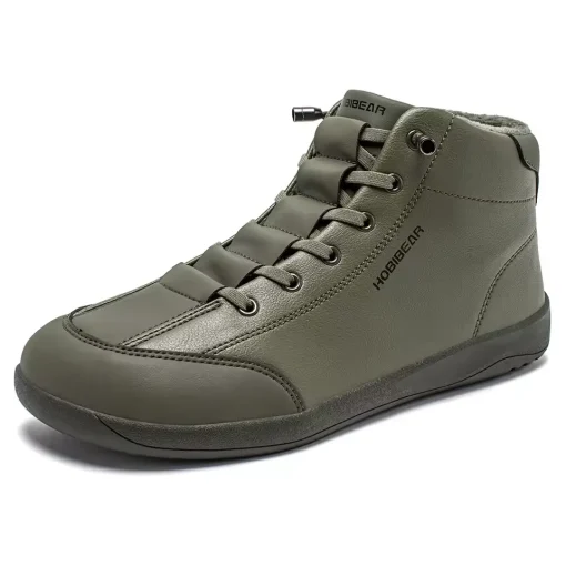 Shoes Zero-Drop Artificial Leather Sneakers