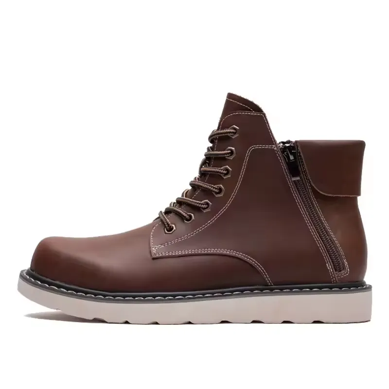 High Quality Men's Boots Genuine Leather Men Boots - Image 2