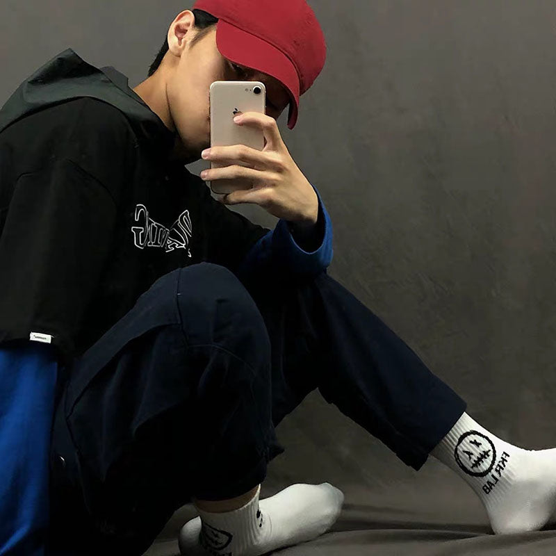 Men Socks Cotton Cartoon Pattern - Image 13