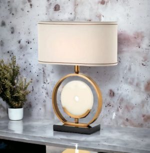 Graceful Radiance Designer Table Lamp