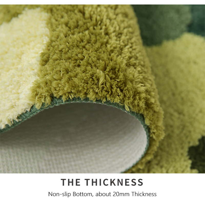 3d Stereo Moss Area Rug For Living Room - Image 5